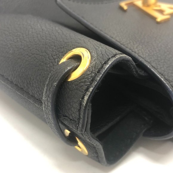 LOUIS VUITTON Black Leather Backpack - Picture 6 of 11